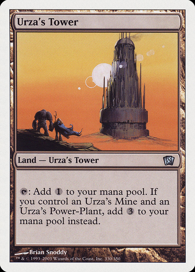 MTG: 8th Edition 330: Urzas Tower 