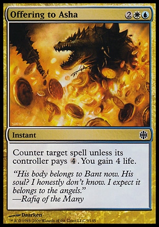 MTG: Alara Reborn 009: Offering to Asha 