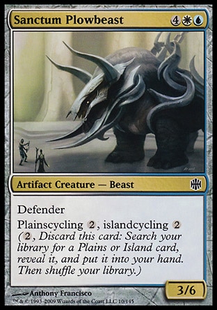 MTG: Alara Reborn 010: Sanctum Plowbeast 