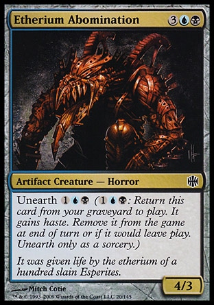 MTG: Alara Reborn 020: Etherium Abomination 