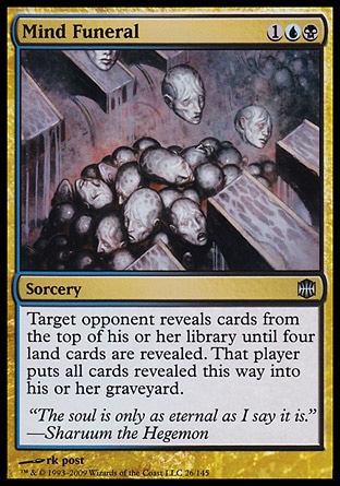 MTG: Alara Reborn 026: Mind Funeral 