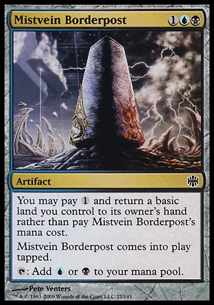 MTG: Alara Reborn 027: Mistvein Borderpost 