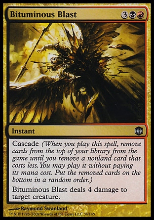 MTG: Alara Reborn 034: Bituminous Blast 