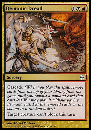 MTG: Alara Reborn 038: Demonic Dread 