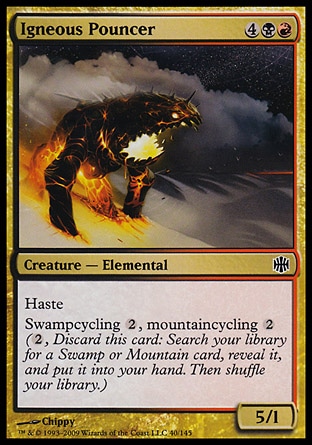 MTG: Alara Reborn 040: Igneous Pouncer 