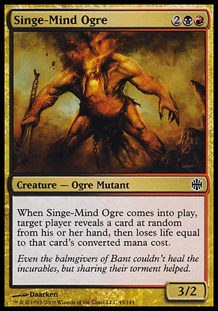 MTG: Alara Reborn 045: Singe-Mind Ogre 
