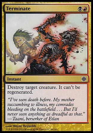 MTG: Alara Reborn 046: Terminate 