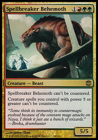 Magic: Alara Reborn 060: Spellbreaker Behemoth 