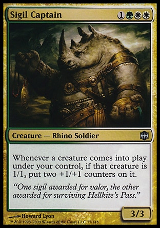MTG: Alara Reborn 077: Sigil Captain 