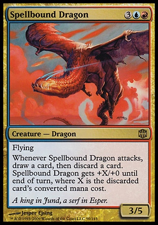 Magic: Alara Reborn 090: Spellbound Dragon 