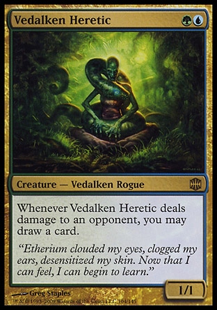MTG: Alara Reborn 104: Vedalken Heretic 