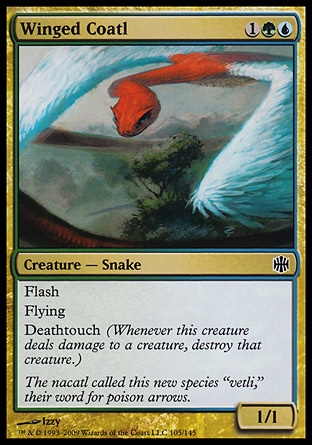 MTG: Alara Reborn 105: Winged Coatl 