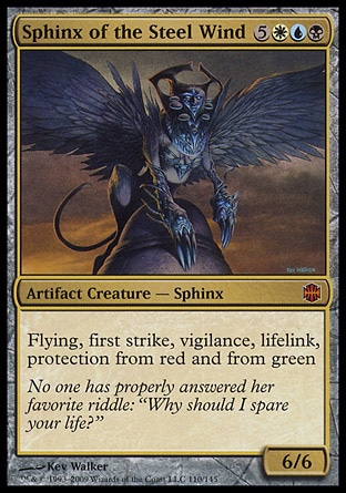 MTG: Alara Reborn 110: Sphinx of the Steel Wind 