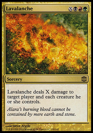 MTG: Alara Reborn 118: Lavalanche 