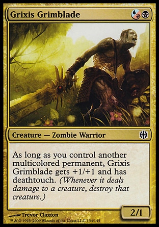 MTG: Alara Reborn 134: Grixis Grimblade 