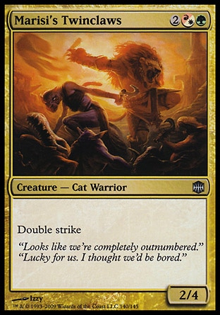 MTG: Alara Reborn 140: Marisis Twinclaws 
