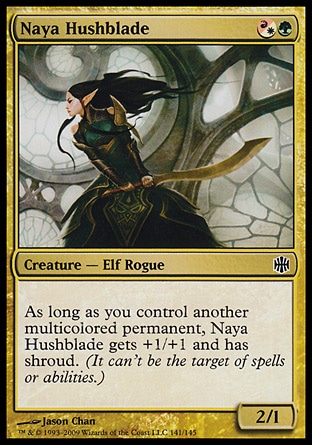 MTG: Alara Reborn 141: Naya Hushblade 