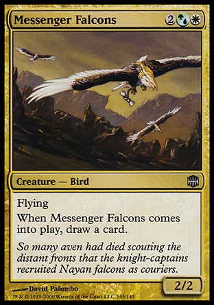 Magic: Alara Reborn 145: Messenger Falcons 