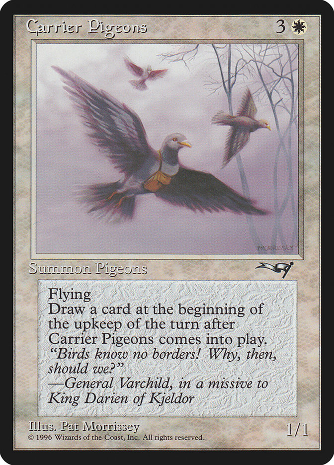 MTG: Alliances 001a: Carrier Pigeons 