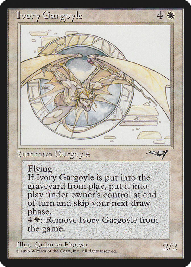 MTG: Alliances 005: Ivory Gargoyle 