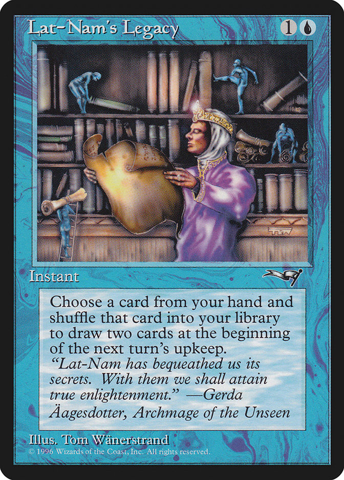 MTG: Alliances 030a: Lat-Nams Legacy 