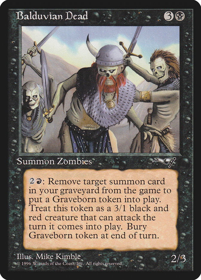 MTG: Alliances 043: Balduvian Dead 