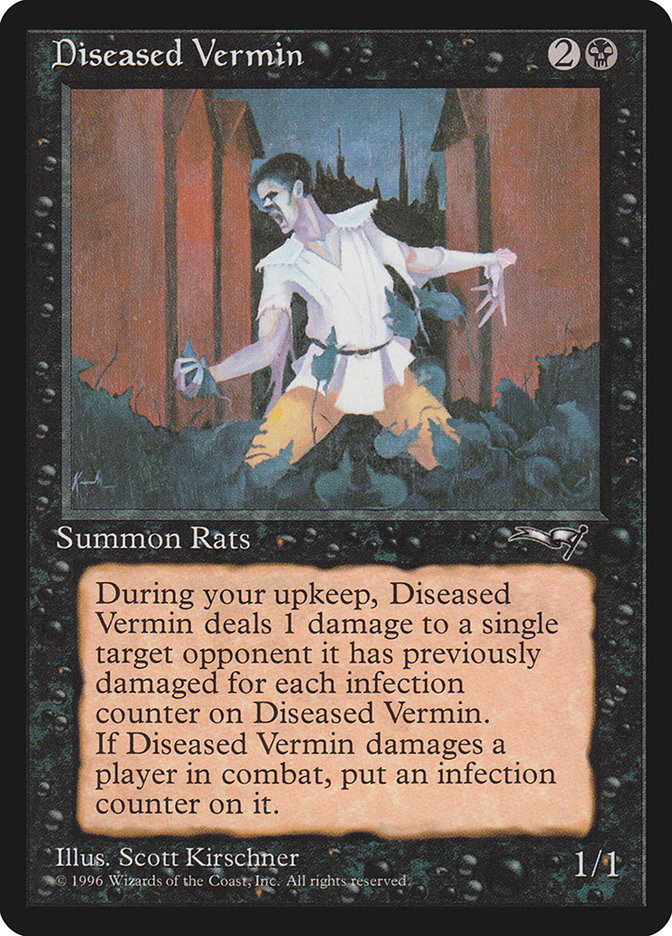 MTG: Alliances 046: Diseased Vermin 