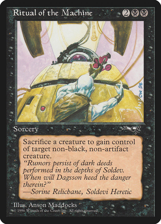 MTG: Alliances 059: Ritual of the Machine 