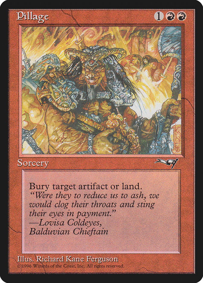 MTG: Alliances 076: Pillage 