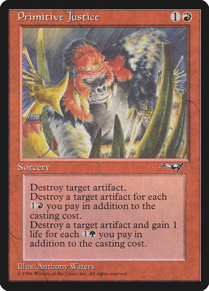 MTG: Alliances 077: Primitive Justice 