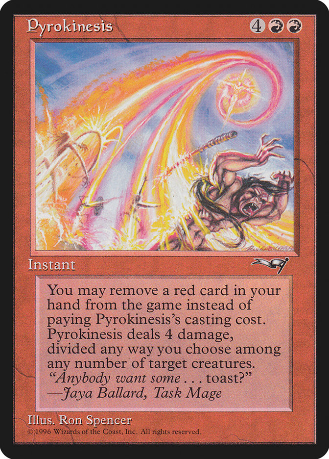 MTG: Alliances 078: Pyrokinesis 