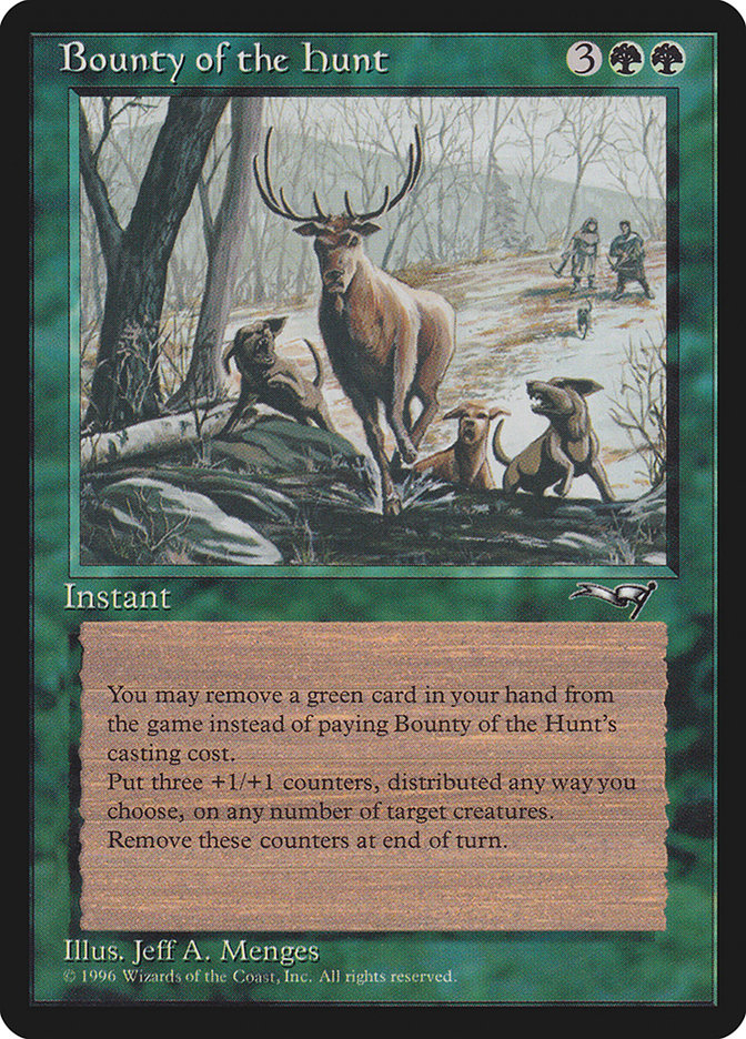 MTG: Alliances 085: Bounty of the Hunt 