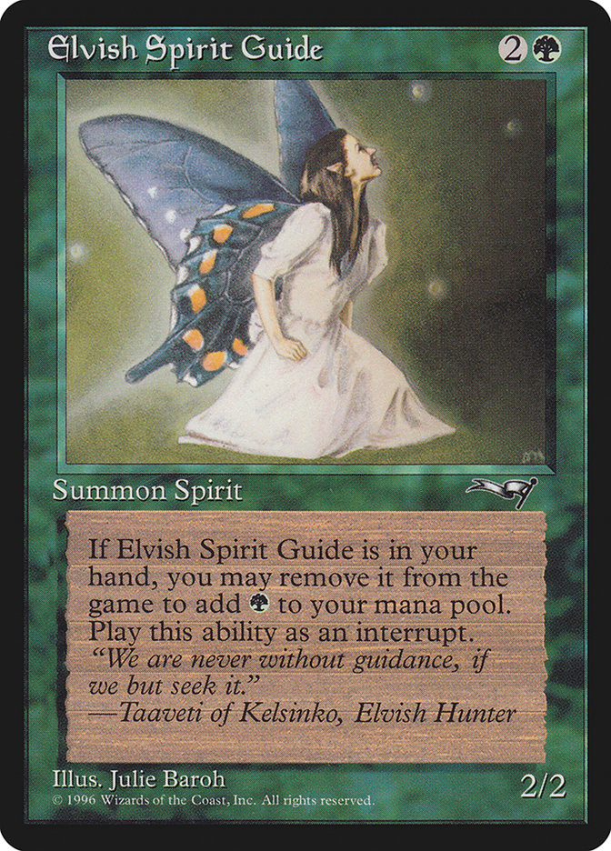 MTG: Alliances 089: Elvish Spirit Guide 