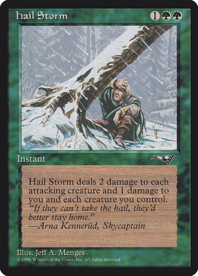 MTG: Alliances 095: Hail Storm 