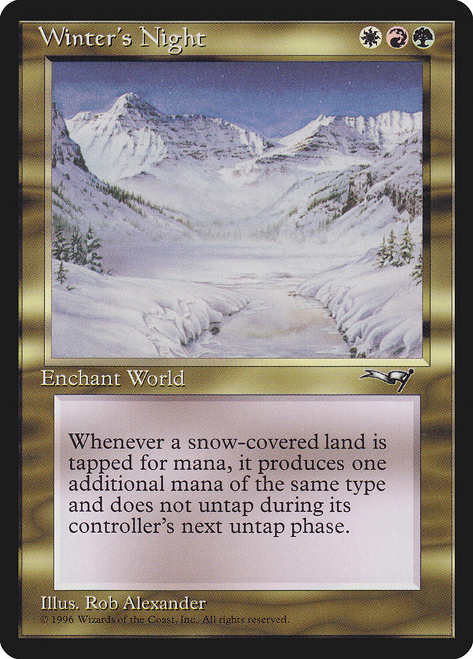 MTG: Alliances 114: Winters Night 
