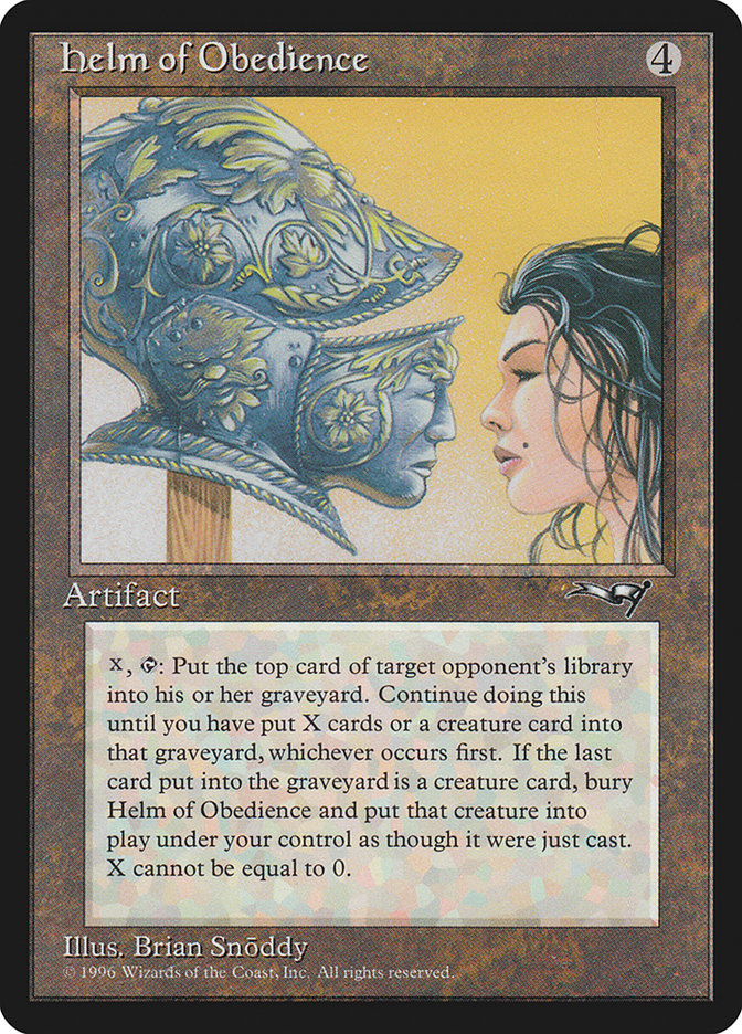 MTG: Alliances 121: Helm of Obedience 