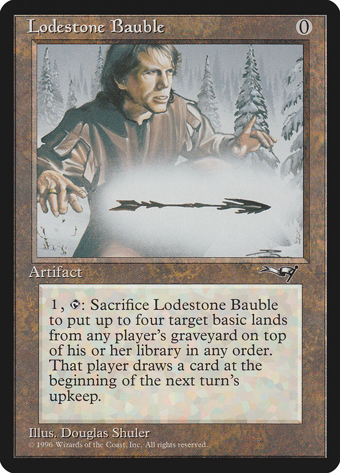 MTG: Alliances 122: Lodestone Bauble 