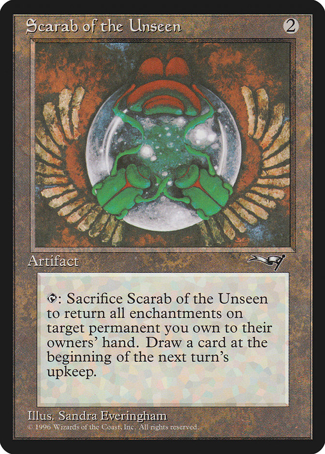 MTG: Alliances 128: Scarab of the Unseen 