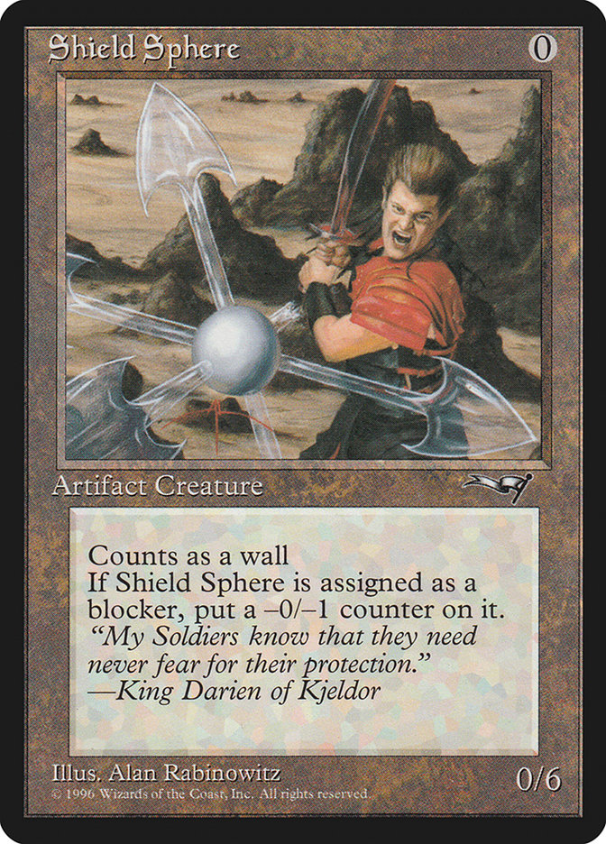 MTG: Alliances 129: Shield Sphere 