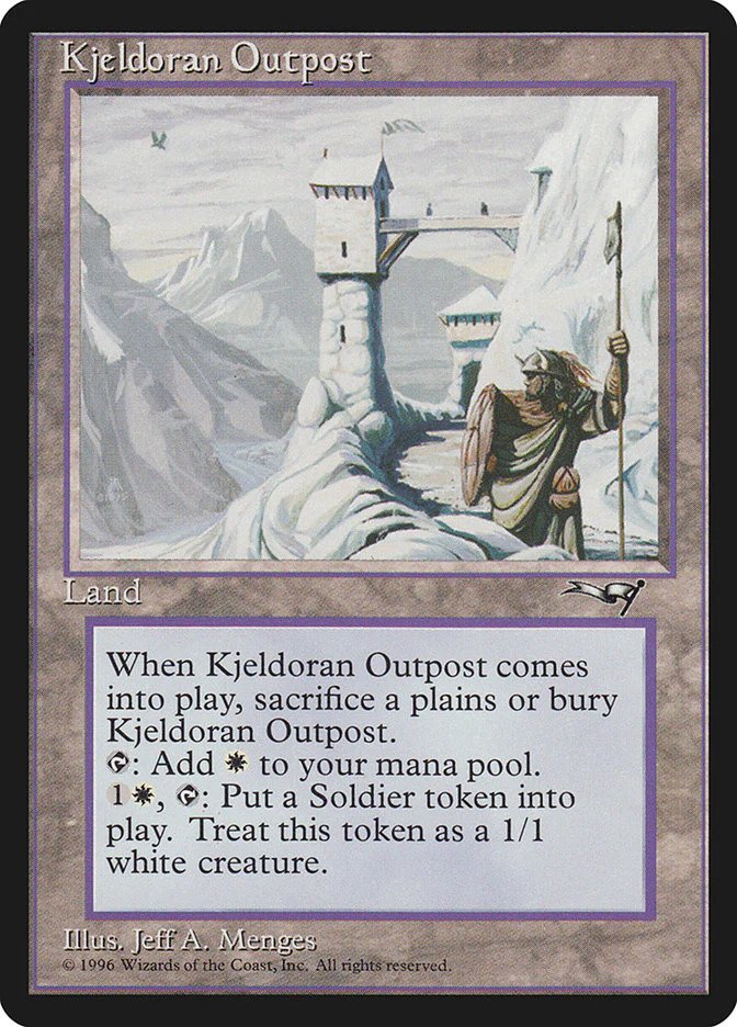 MTG: Alliances 139: Kjeldoran Outpost 