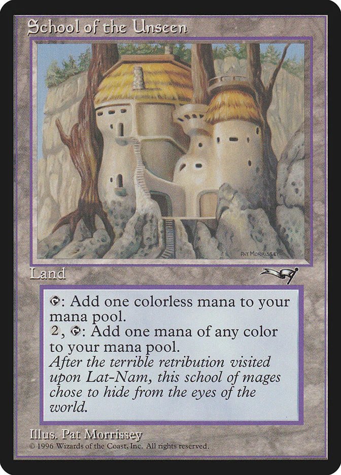 MTG: Alliances 141: School of the Unseen 