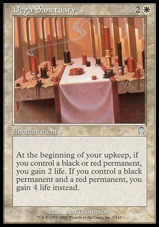 MTG: Apocalypse 005: Dega Sanctuary 