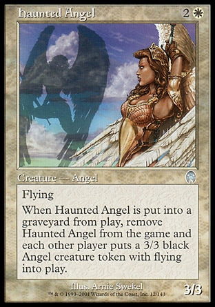 MTG: Apocalypse 012: Haunted Angel 