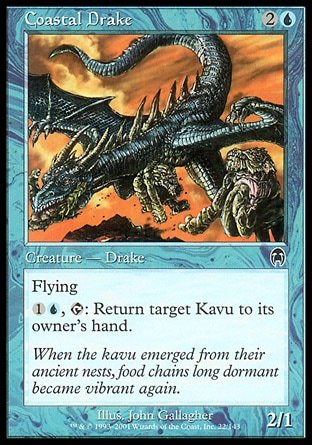 MTG: Apocalypse 022: Coastal Drake 