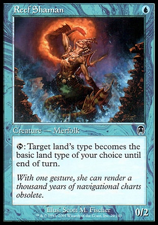 MTG: Apocalypse 029: Reef Shaman 