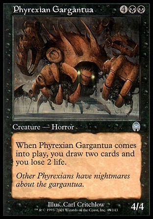 MTG: Apocalypse 048: Phyrexian Gargantua 