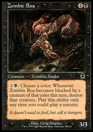 MTG: Apocalypse 054: Zombie Boa 