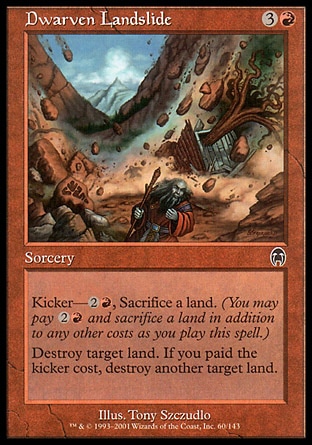 MTG: Apocalypse 060: Dwarven Landslide 