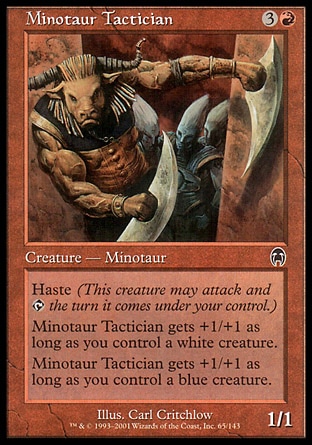 MTG: Apocalypse 065: Minotaur Tactician 