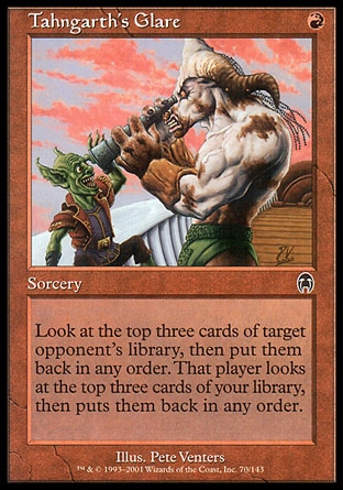 MTG: Apocalypse 070: Tahngarths Glare 
